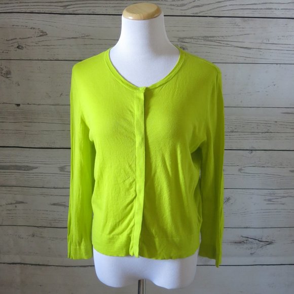 Magaschoni Sweaters - Magaschoni Long Sleeve Button Down Sweater Cardigan - Size Large